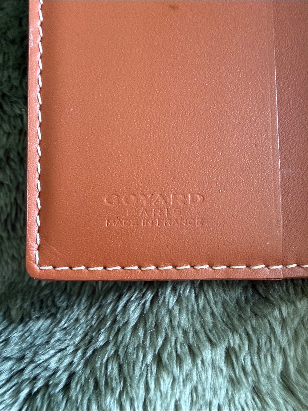 Goyard Brown & Tan Patterned Card Holder - Picture 3 of 3
